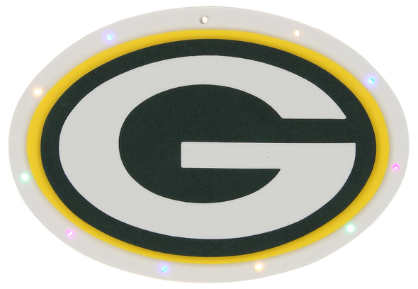 FOCO NFL Green Bay Packers Team Big Logo Light Up Chain