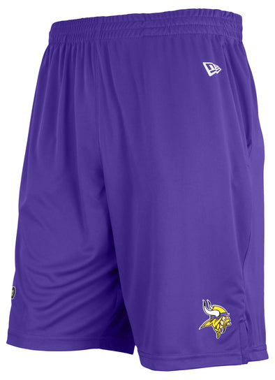 New Era NFL Men's Minnesota Vikings Ground Running Performance Shorts, Purple