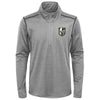 Outerstuff Vegas Golden Knights NHL Boys Kids (4-7) & Youth (8-20) Back to The Arena 1/4 Zip Pullover Sweater, Grey