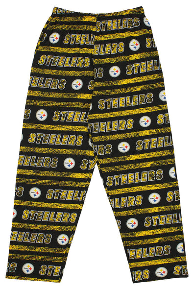 Zubaz NFL Men's Pittsburgh Steelers Static Lines Comfy Pants