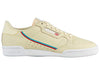 Adidas Men's Continental 80 Sneakers, Mist Sun/ Hi Res Aqua / Scarlet