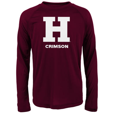 Outerstuff NCAA Youth (8-20) Harvard Crimson Replen Performance Long Sleeve Shirt