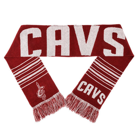 Forever Collectibles NBA Cleveland Cavaliers Acrylic Large Wordmark Logo Scarf