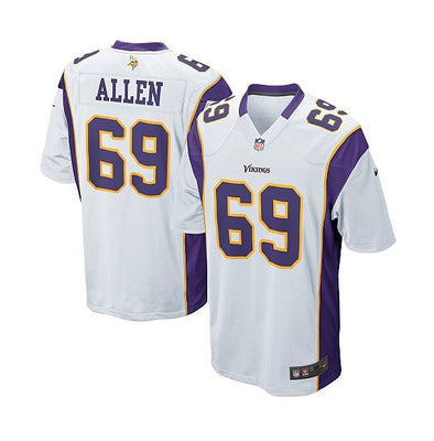 Nike Minnesota Vikings Jarred Allen #69 NFL Youth Game Jersey, White