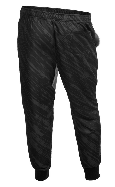 KLEW NFL Men's Oakland Raiders Cuffed Jogger Pants, Black