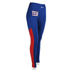 Zubaz NFL Women’s New York Giants Solid Color Team Logo Leggings