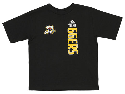 Adidas WNBA Kids (4-7) Tulsa Shock Soundwave Tee Shirt, Black