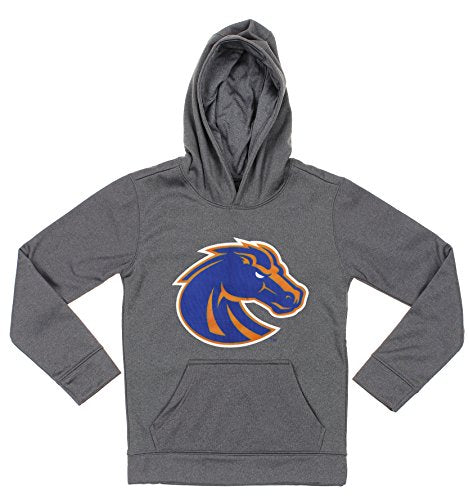 NCAA Youth Boise State Broncos Pullover Grey Hoodie