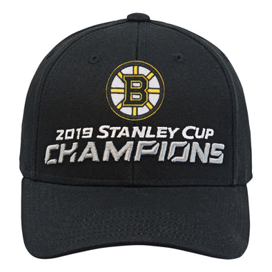 Outerstuff NHL Youth Boston Bruins 2019 Stanley Cup Champions Cap, One Size