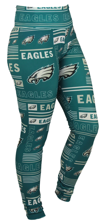 Zubaz NFL Philadelphia Eagles Women's Team Column Leggings