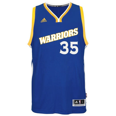 Adidas NBA Men's Golden State Warriors Kevin Durant #35 Swingman Jersey