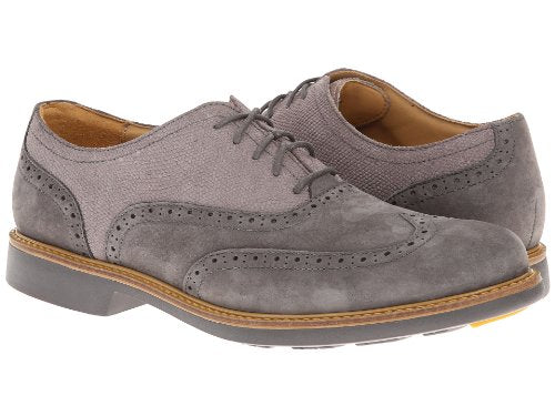 Cole Haan Men s Great Jones Wingtip Casual Dress Oxford Shoes Dark Gu Fanletic