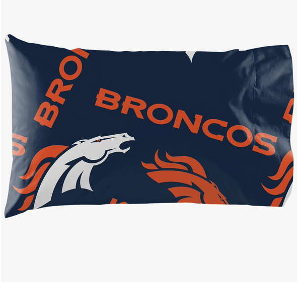 Northwest NFL Denver Broncos Rotary Bed In Bag Set, FULL