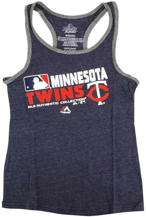 MLB Youth Girls (7-16) Minnesota Twins Team Choice On-Field Tank Top