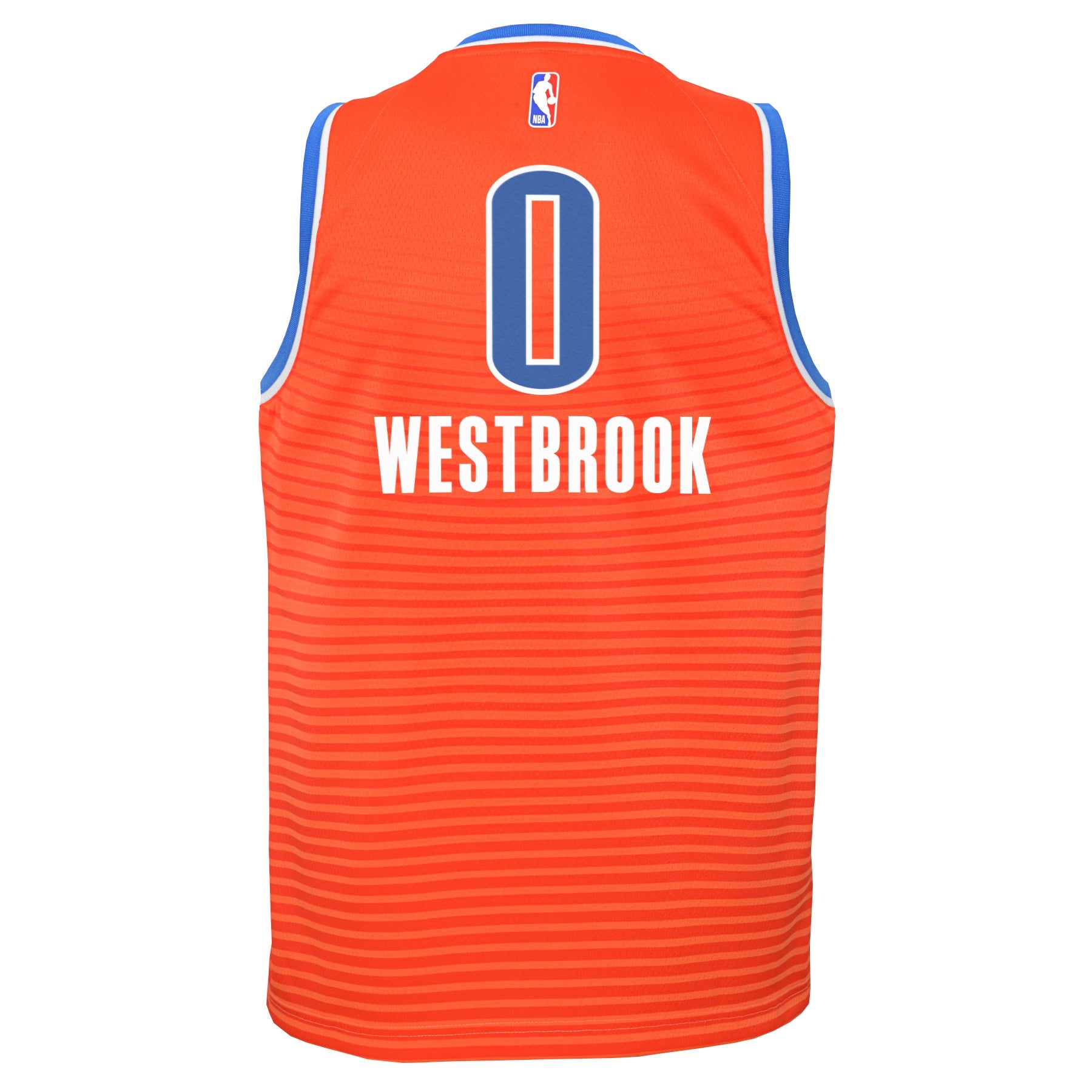 NIKE NBA CONNECTED OKLAHOMA CITY THUNDER RUSSELL WESTBROOK AUTHENTIC JERSEY  ROAD SIGNAL BLUE price €109.00