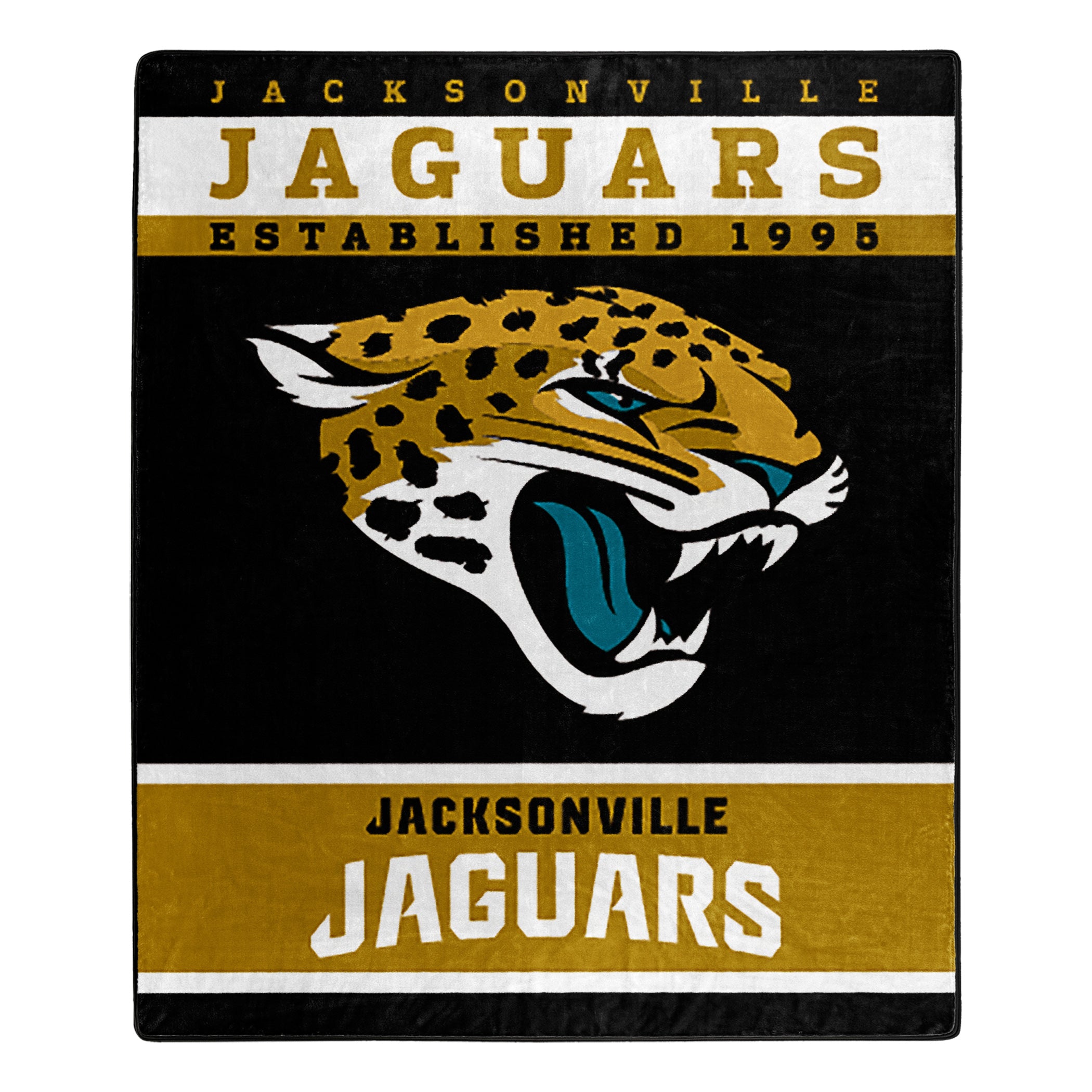 Northwest NFL Jacksonville Jaguars Raschel Throw Blanket – Fanletic