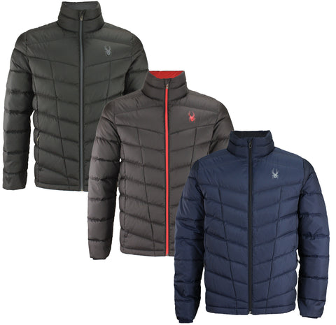 Spyder Men's Pelmo Down Puffer Jacket, Color Options