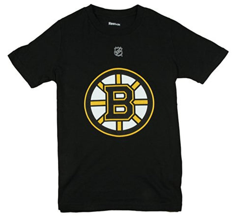 Reebok NHL Youth Boys Boston Bruins Tuukka Rask #40 Player Tee Shirt, Black