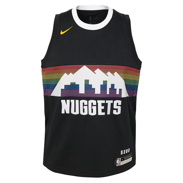 Nike NBA Youth Denver Nuggets City Edition Swingman Jersey