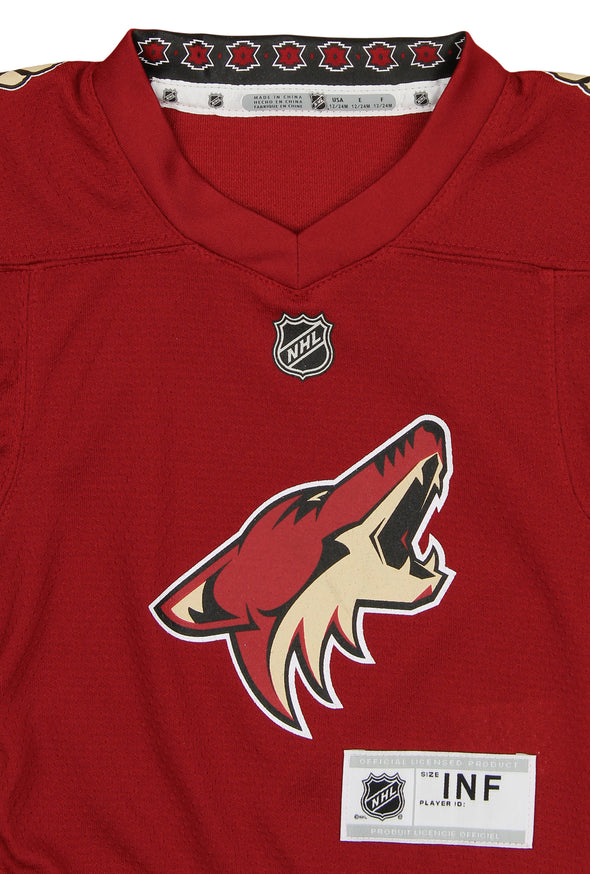 Outerstuff Arizona Coyotes NHL Infant Home Team Jersey, One Size (12-24M), Red