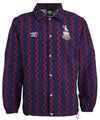 Umbro Men's Zig Zag Jacket, Navy/Red