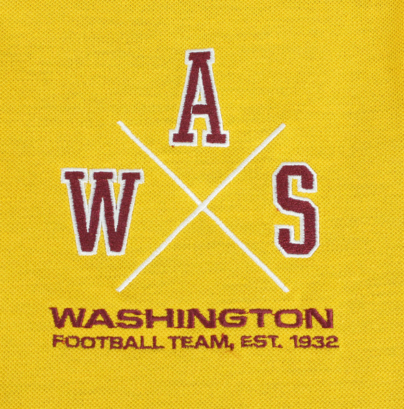 FOCO NFL Men's Washington Football Team Rugby Polo Shirt