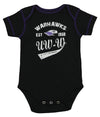 OuterStuff NCAA Infant Wisconsin Whitewater Warhawks 3 Piece Bodysuit Set