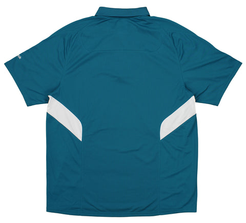 Reebok Jacksonville Jaguars CONTACT NFL Football Mens Coaches Polo Shirt, Teal