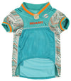Zubaz X Pets First NFL Miami Dolphins Jersey For Dogs & Cats, Aqua