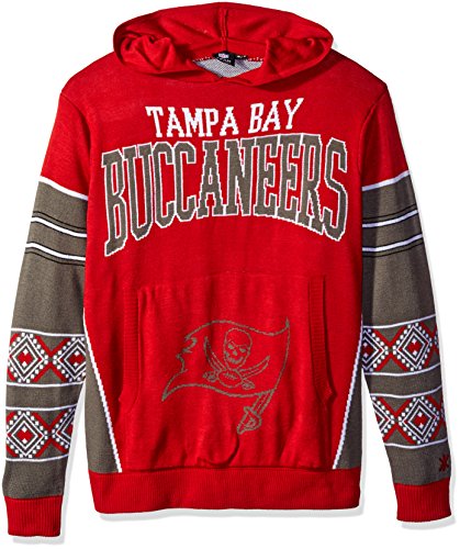 Forever Collectibles NFL Men's Jacksonville Jaguars Big Logo Hooded Sweater, Black