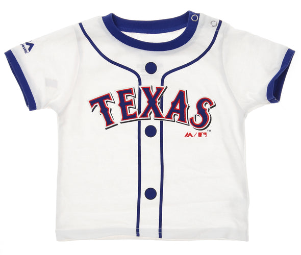 Outerstuff MLB Infants Texas Rangers 2 Piece Windsuit Jacket and Pant Set