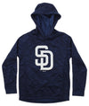 Gen 2 MLB Youth San Diego Padres Performance Fleece Primary Logo Hoodie