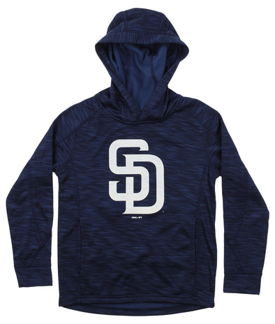 Gen 2 MLB Youth San Diego Padres Performance Fleece Primary Logo Hoodie