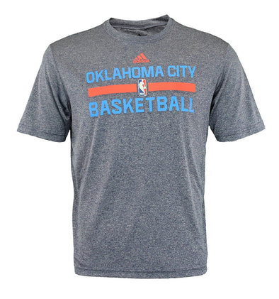 Adidas NBA Men's Oklahoma City Thunder Athletic Basic Graphic Tee