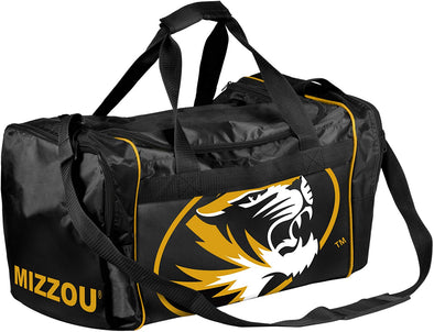 FOCO NCAA Unisex Missouri Tigers Core Duffle Bag