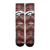 Zubaz By For Bare Feet NFL Adults Unisex Denver Broncos Zubified Dress Socks, Large