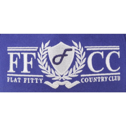 Flat Fitty Country Club Snapback Cap Hat, Blue, One Size