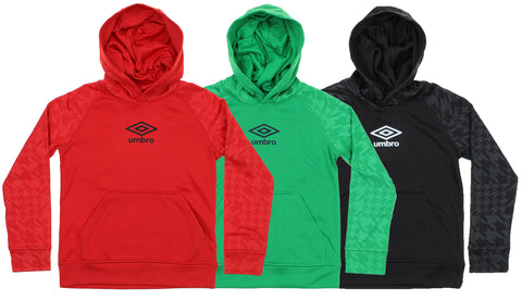 Umbro Youth 3D Hd Performance Hoodie, Color Options