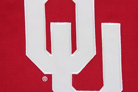 Genuine Stuff NCAA Youth Boys Oklahoma Sooners Perforated Pullover Hoodie - Red