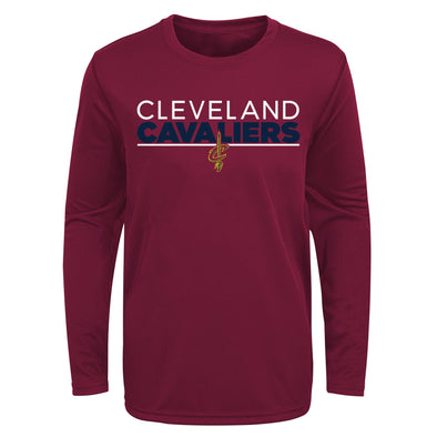NBA Youth Boys Cleveland Cavaliers Tactical Stance Performance Tee