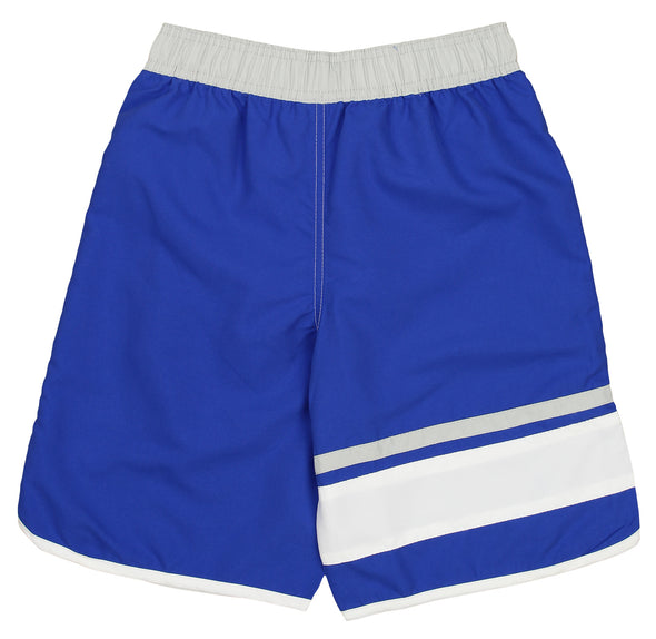 Outerstuff NHL Youth (8-20) Edmonton Oilers Swim Shorts, Blue