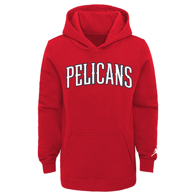 Outerstuff Youth Boys New Orleans Pelicans Statement Essential Pullover Fleece Hoodie