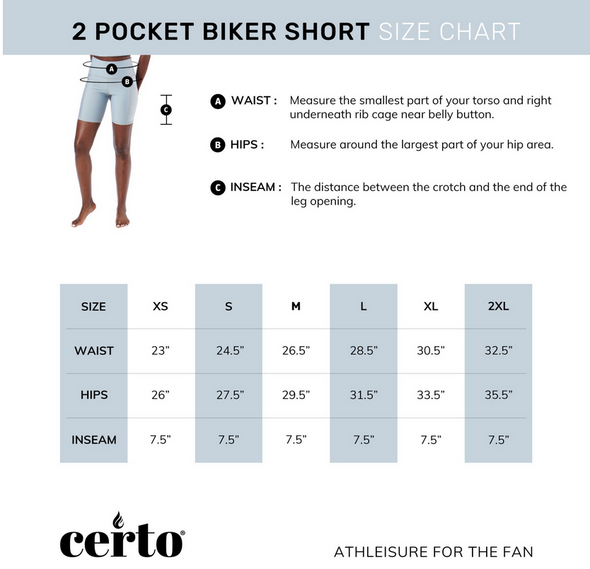 Certo By Northwest NFL Women's Pittsburgh Steelers Method Bike Shorts, Black
