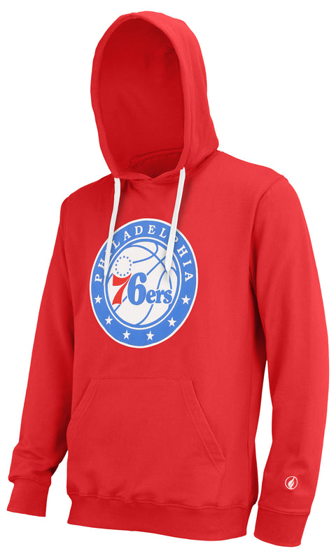 FISLL NBA Men's Philadelphia 76ers Team Color Premium Fleece Hoodie