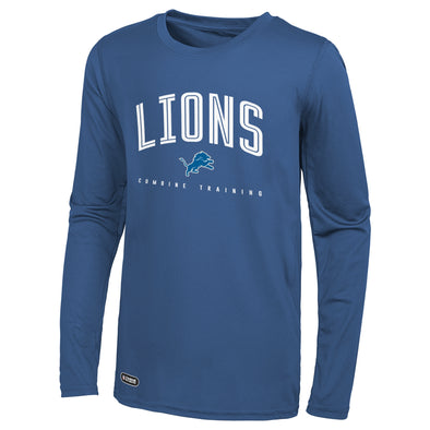 Outerstuff NFL Men's Detroit Lions Up Field Performance T-Shirt Top