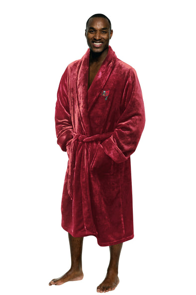 Northwest NFL Men's Tampa Bay Buccaneers Silk Touch Bath Robe, 26" x 47"