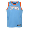 Nike NBA Youth (8-20) Los Angeles Clippers City Edition Swingman Jersey, Blue