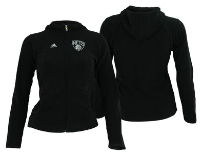 Adidas NBA Youth Girls Brooklyn Nets Stadium Jacket, Black