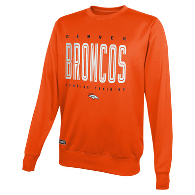 Outerstuff NFL Men's Denver Broncos Top Pick Performance Fleece Sweater