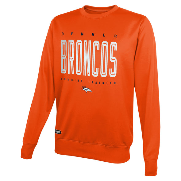 Outerstuff NFL Men's Denver Broncos Top Pick Performance Fleece Sweater